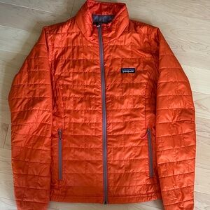 Patagonia Women’s Vibrant Orange Puffer Jacket